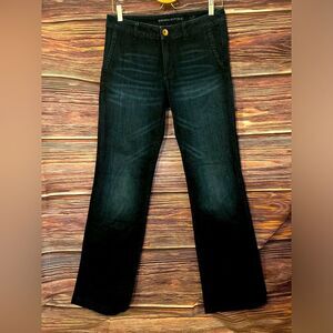 Banana republic Dark Washed, Straight Legged. Size 28.